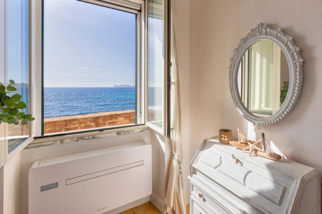 Апартаменты Sardinia Re - Sea View Casa Sole Альгеро Экстерьер фото